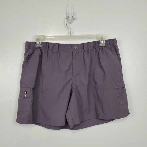 Columbia Sportswear Gray Outdoor Casual Shorts Size XL - Picture 1 of 12